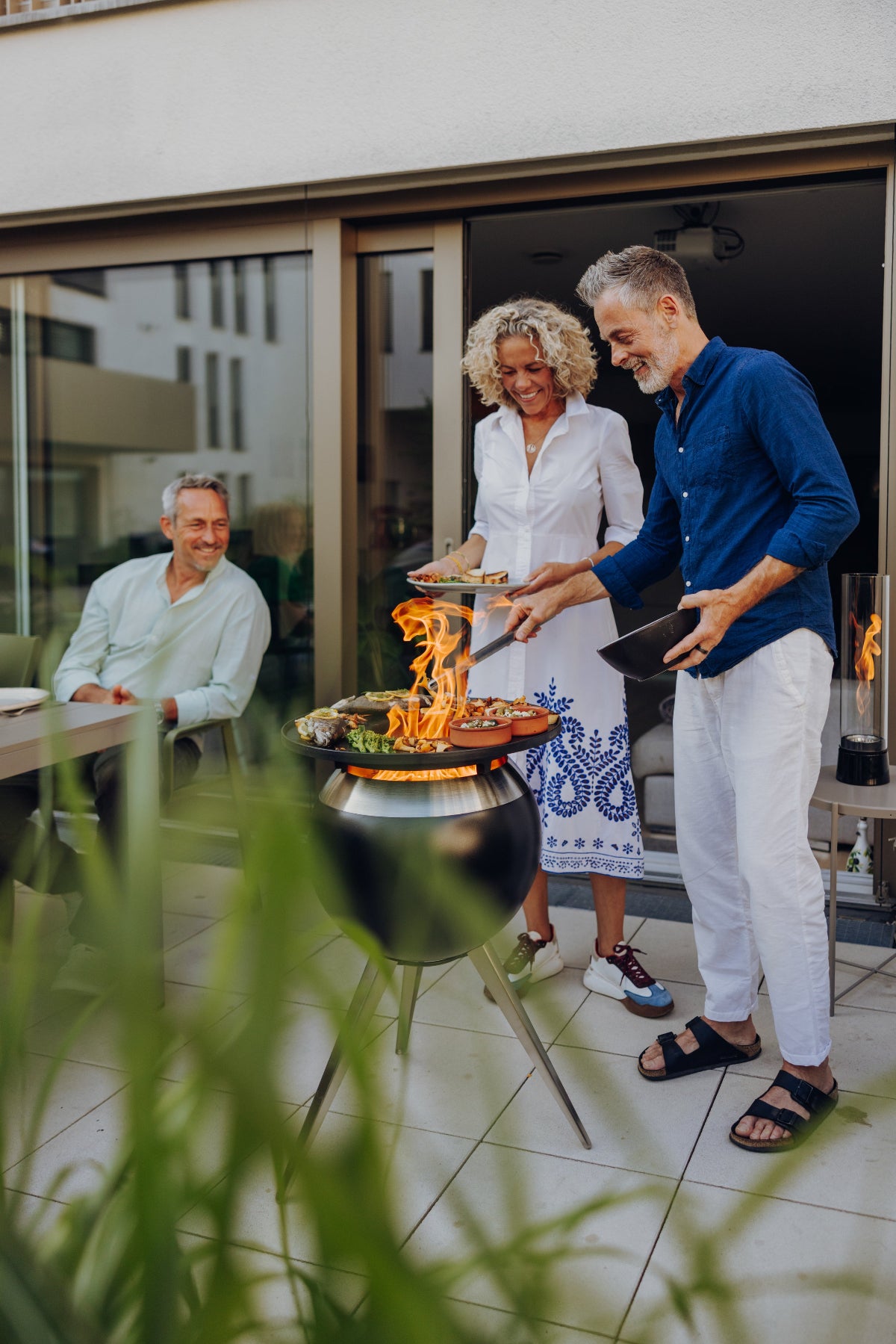 MOON 45 Feuerschale mit hohem Fuß - Mein Shop