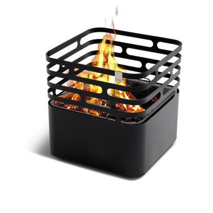 CUBE Feuerkorb schwarz - Mein Shop