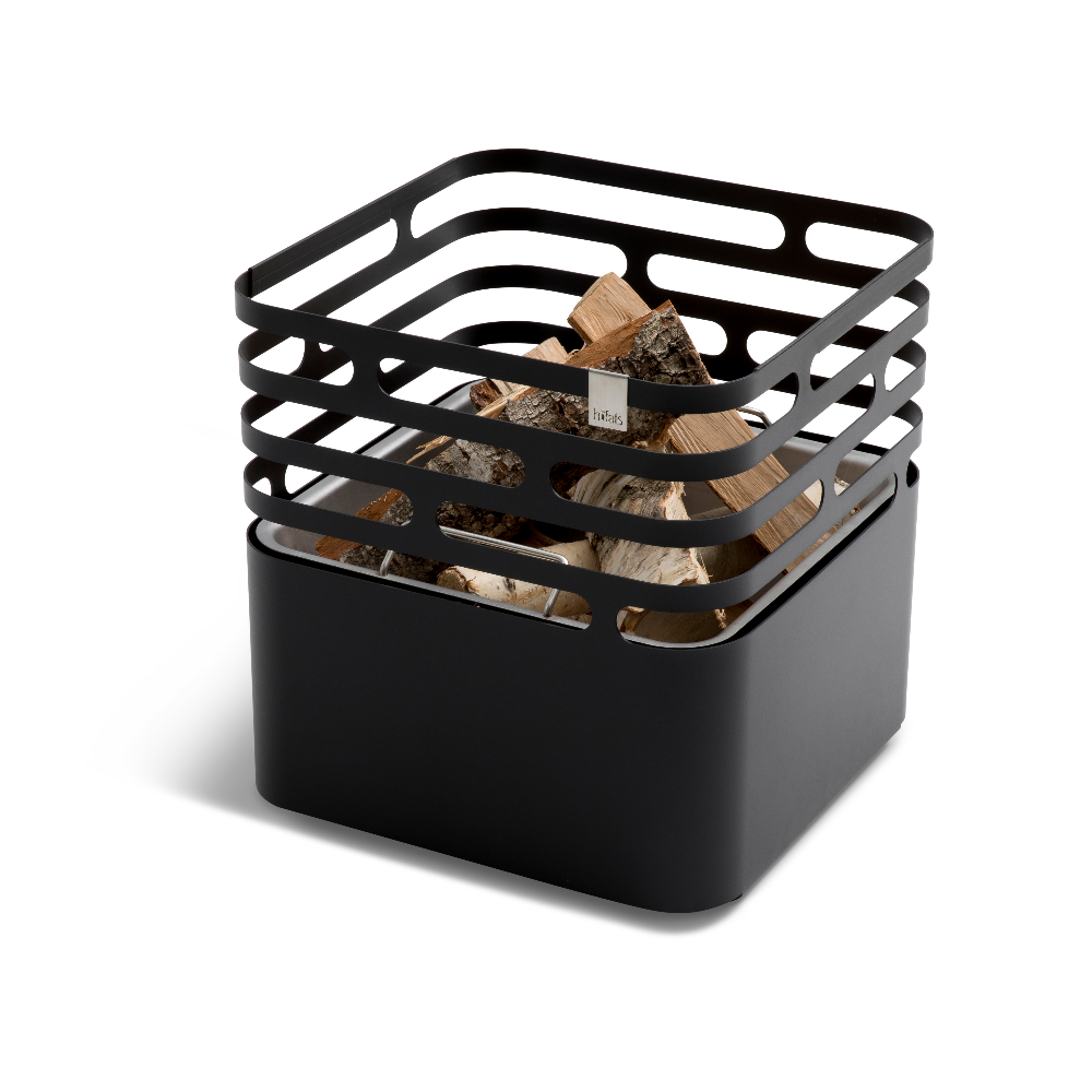 CUBE Feuerkorb schwarz - Mein Shop