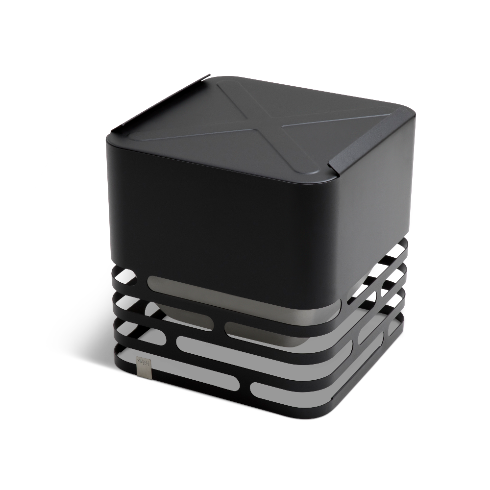 CUBE Feuerkorb schwarz - Mein Shop