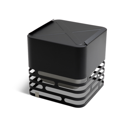 CUBE Feuerkorb schwarz - Mein Shop