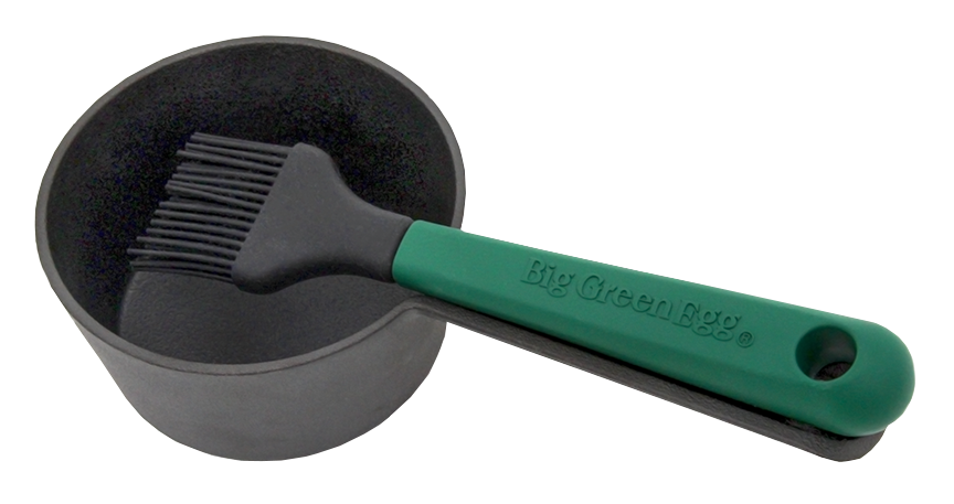 Soßentopf aus Gusseisen mit Streichpinsel - Mein Shop