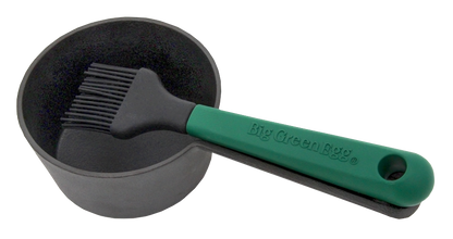 Soßentopf aus Gusseisen mit Streichpinsel - Mein Shop