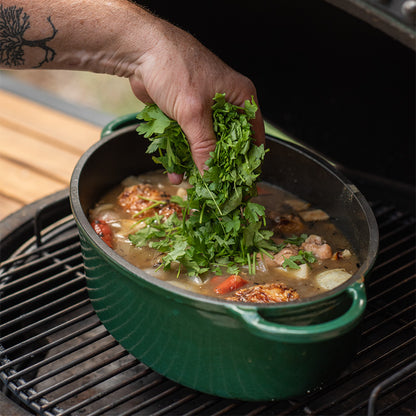 Green Dutch Oven Oval - Mein Shop